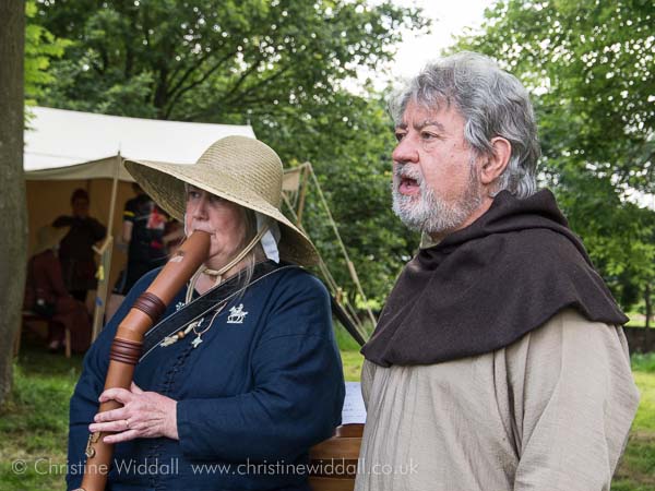 Tatton Old Hall Medieval Fayre 2014 - song Miri It Is